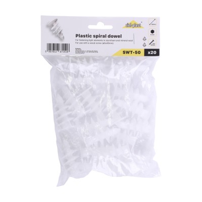Plastic Spiral Dowels