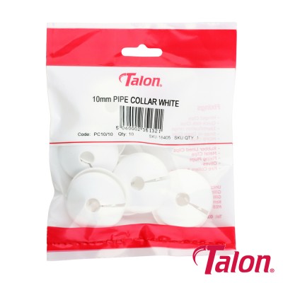 Pipe Collar - White