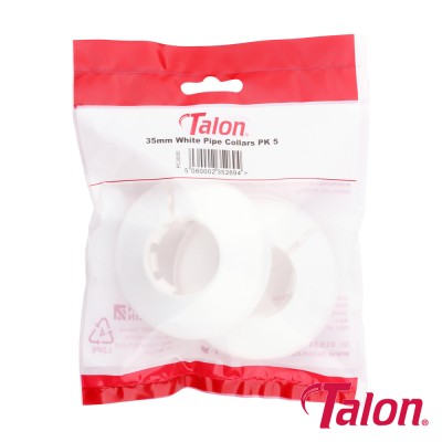 Pipe Collar - White