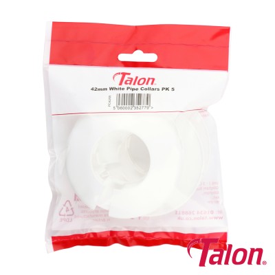 Pipe Collar - White