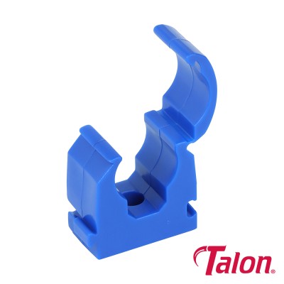 Single Hinged ID Clip - Blue