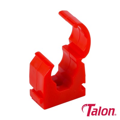 Single Hinged ID Clip - Red