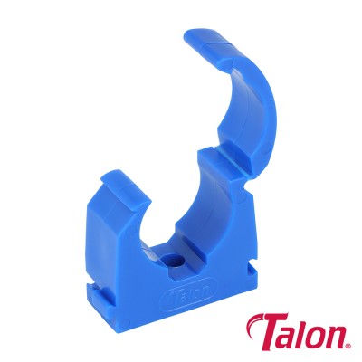Single Hinged ID Clip - Blue