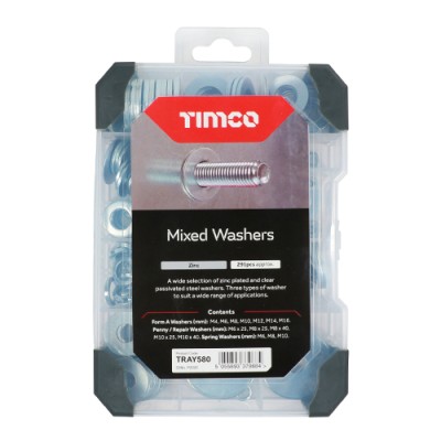 Mix Washers Zinc