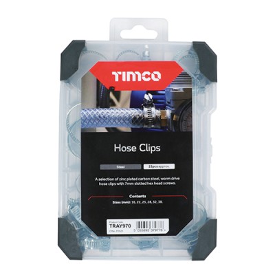 Mix Hose Clips Zinc