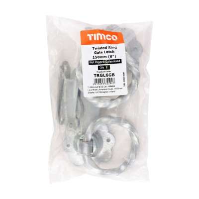 Automatic Gate Latch Black