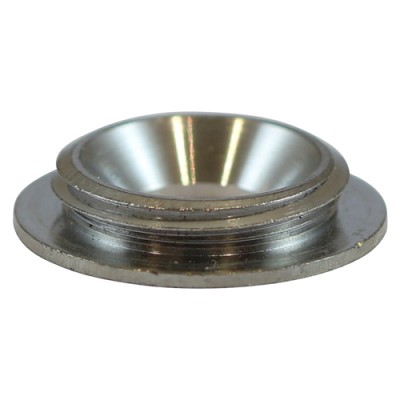 Threaded Screw Cap SAT Chrome
