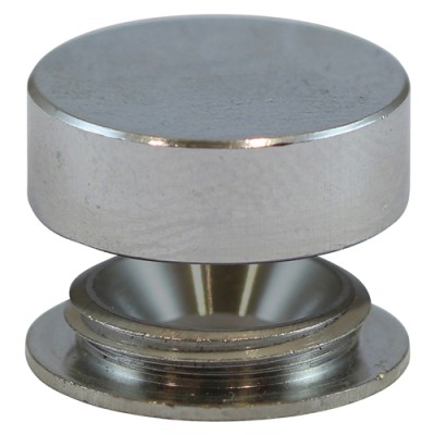 Threaded Screw Cap SAT Chrome