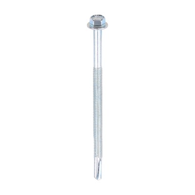 Hex Screw S/DRILL No5 Zinc