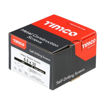 Hex Screw S/DRILL No5 Zinc
