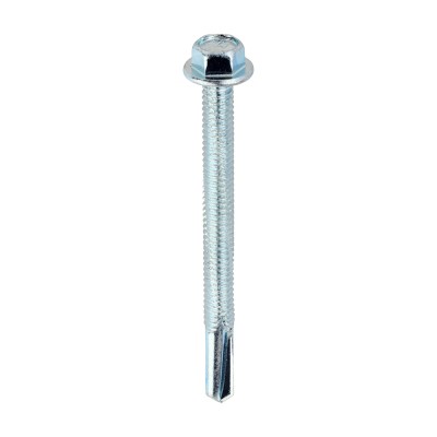 Hex Screw S/DRILL No5 Zinc