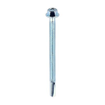 Hex Screw S/DRILL No5 Zinc
