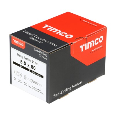 Hex Screw S/DRILL No5 Zinc